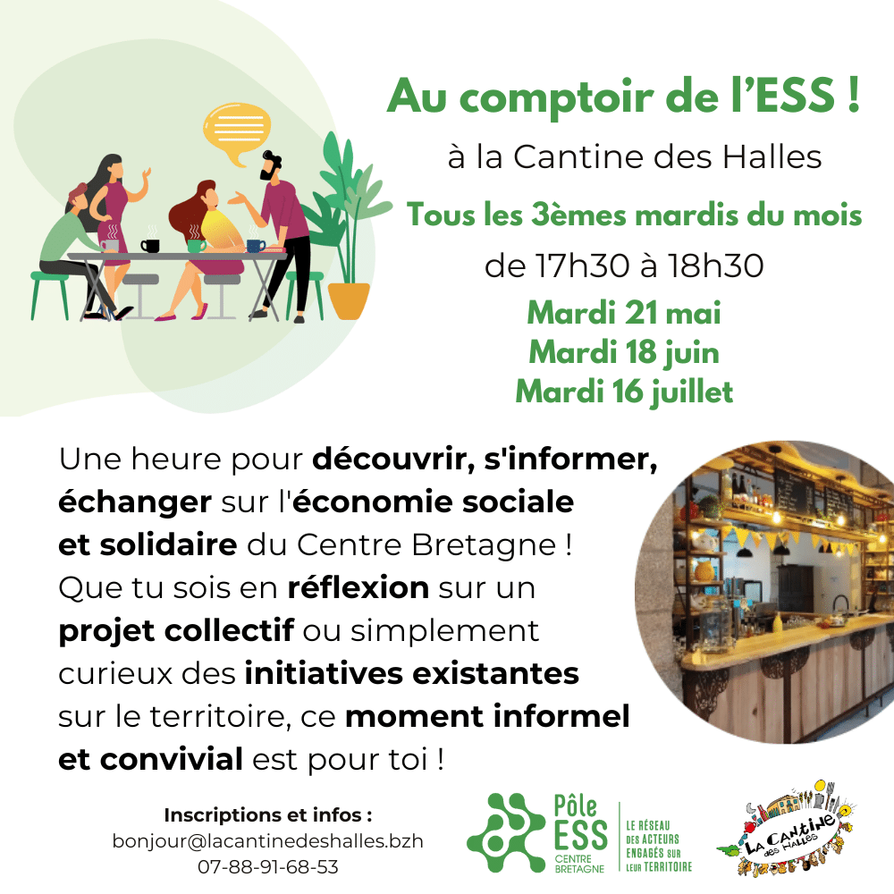 Comptoir de l’ESS à la Cantine des Halles